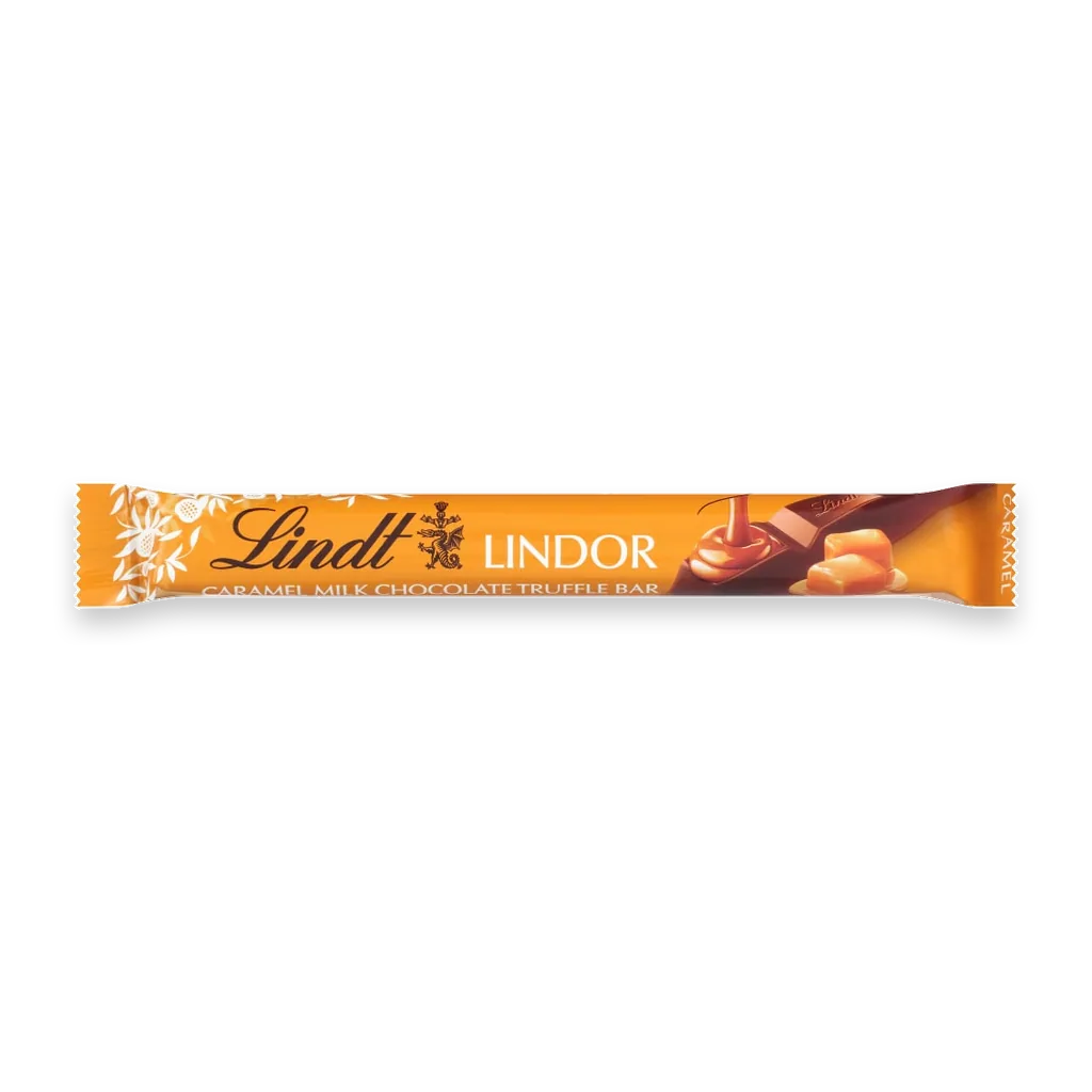 LINDOR Caramel Milk Chocolate Truffle Candy Stick