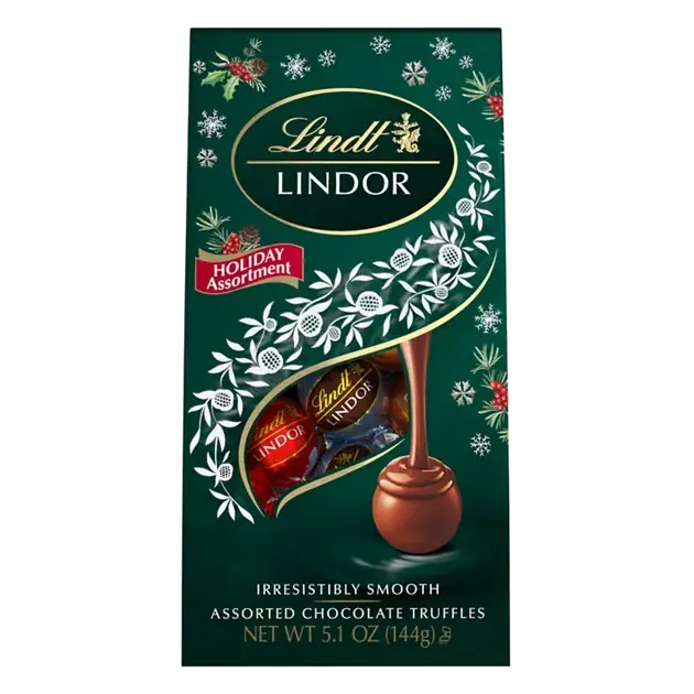 Lindor Holiday Assortment Chocolate Truffles