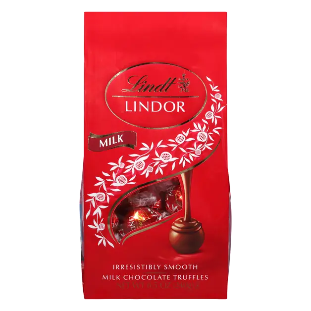 Lindor Milk Chocolate Candy Truffles
