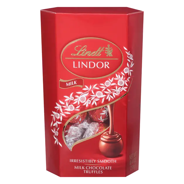 Lindor Milk Chocolate Truffles Candy Gift Box