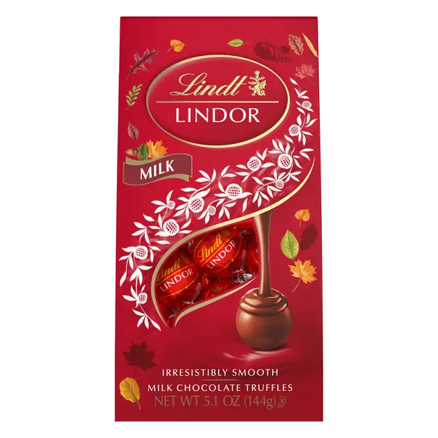 Lindor Milk Chocolate Truffles Harvest Candy