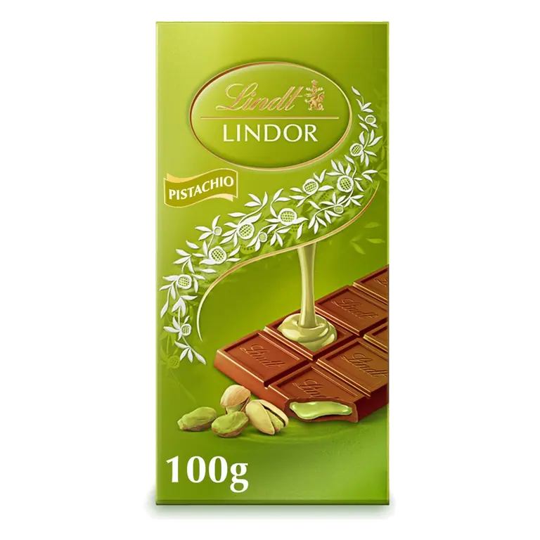 Lindor Pistachio Bar 100g