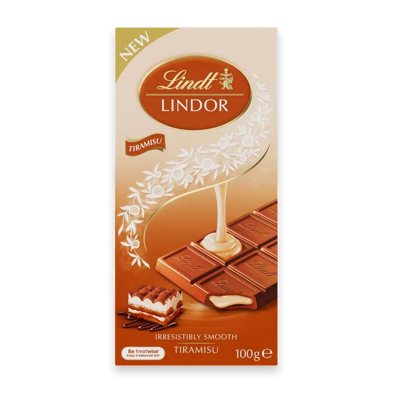Lindor Tiramisu Chocolate Block