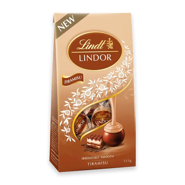 Lindor Tiramisu Chocolate Pouch