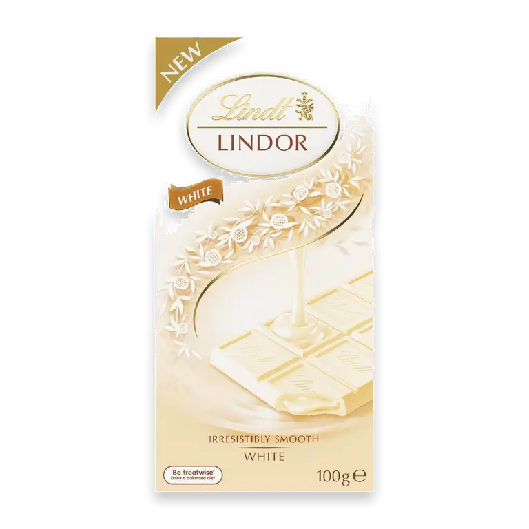 Lindor White Chocolate Block
