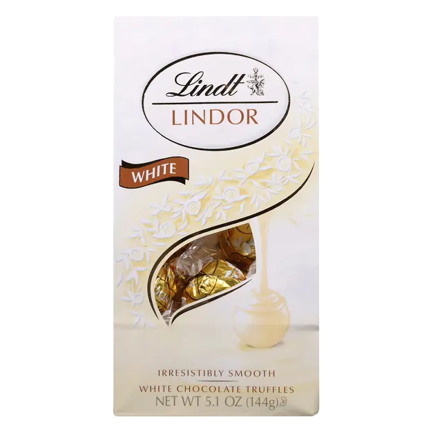 Lindor White Chocolate Candy Truffles