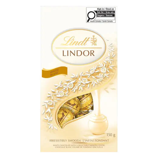 Lindor White Chocolate Truffles 150 g