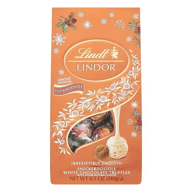 Lindor White Chocolate Truffles, Snickerdoodle