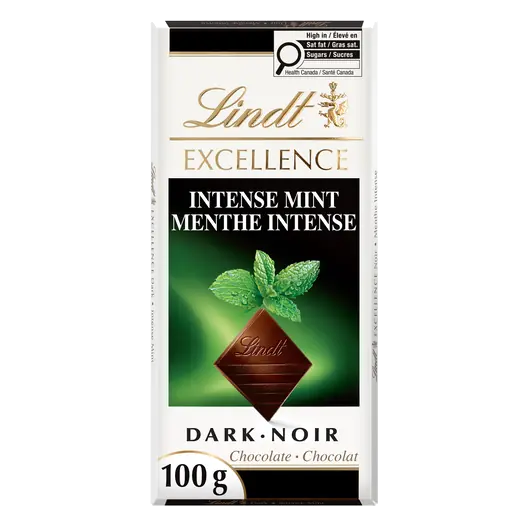 Excellence Dark Chocolate Bar Intense Mint 100 g