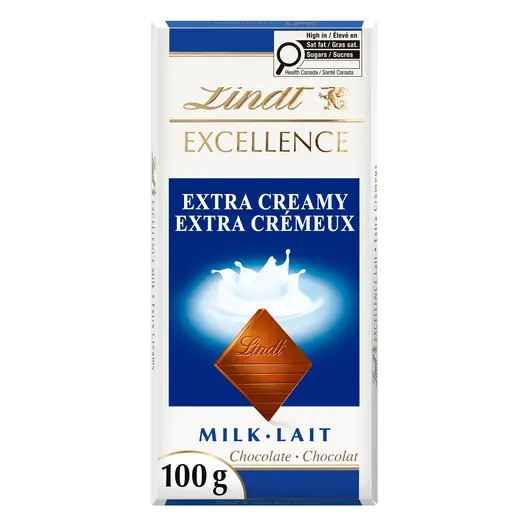 Excellence Milk Chocolate Bar Extra Creamy 100 g