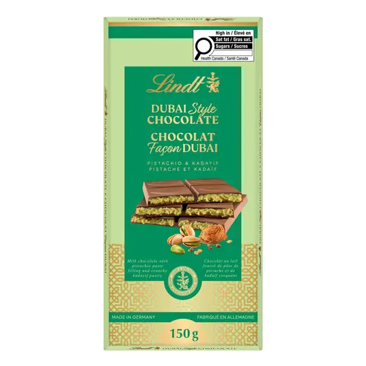 Milk Chocolate Bar Dubai Style 150 g