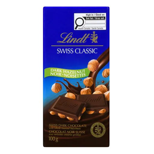 Swiss Classic Chocolate Bar Dark Hazelnut 100 g