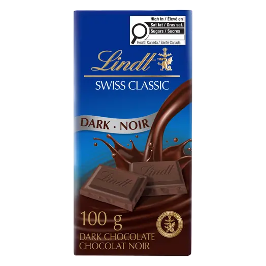 Swiss Classic Dark Chocolate Bar 100 g