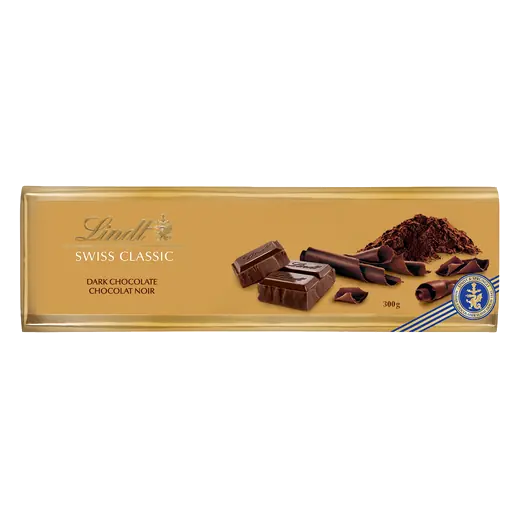 Swiss Classic Dark Chocolate Bar Gold Surfin 300 g