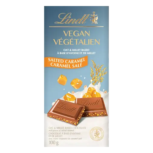 Vegan Oat Based Chocolate Salted Caramel 100 g