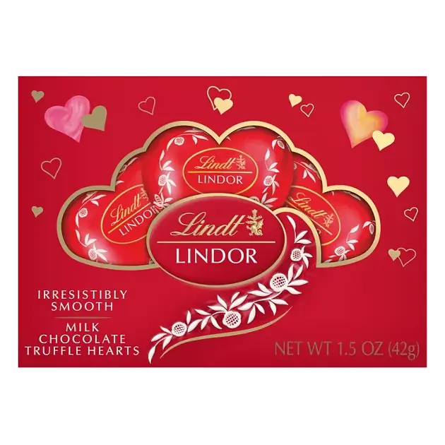 Milk Chocolate Truffles, Hearts
