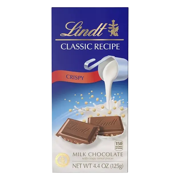 Milk Chocolate, with Crispy Cereal Pieces, Crispy
