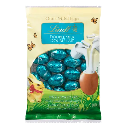 Mini Easter Eggs Double Milk Chocolate Bag 100 g