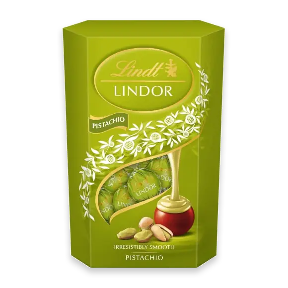 Pistachio Lindor Cornet Irresistibly Smooth