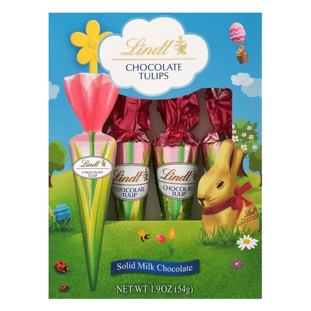 Solid Milk Chocolate Tulips