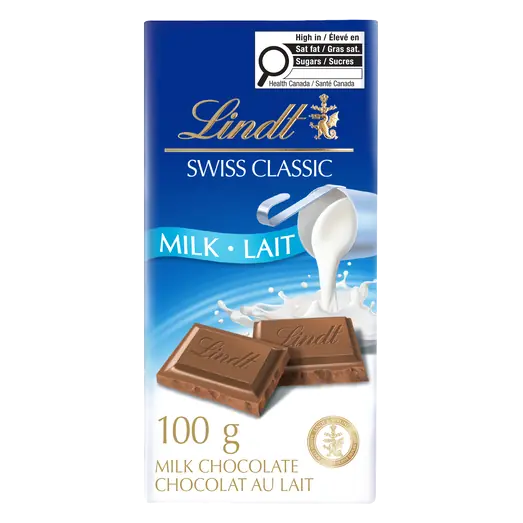Swiss Classic Milk Chocolate Bar 100 g