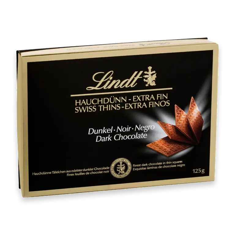 Swiss Thins Dark Chocolate Box