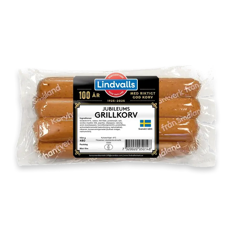 Grillkorv Jubileums 480g