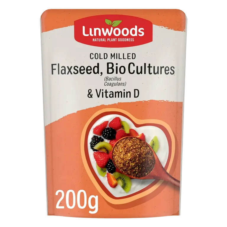 Cold Milled Flaxseed, Biocultures & Vitamin D