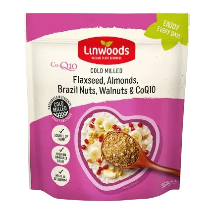 Flaxseed Almonds Brazil & Q10