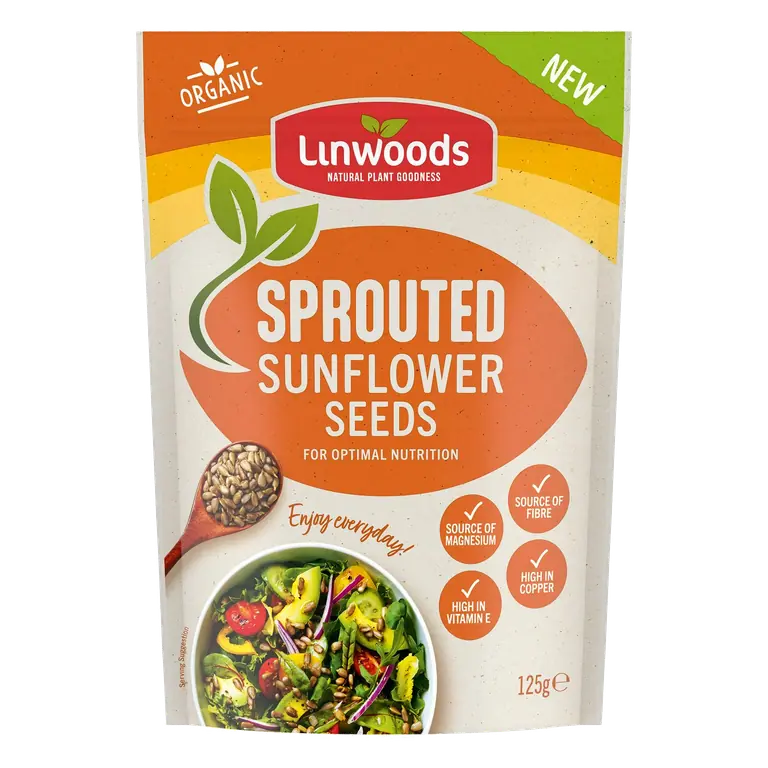 Organic Sprouted Sunflower Seeds 125g