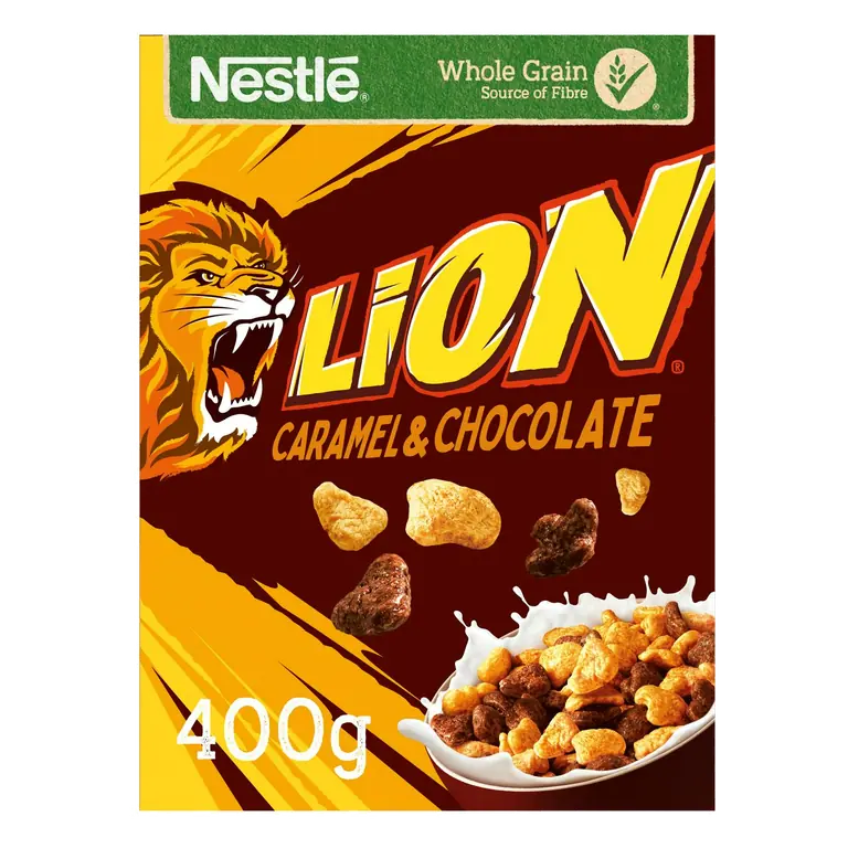 Nestle Lion Caramel and Chocolate Cereal 400g