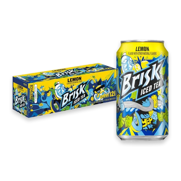 Brisk Lemon Iced Tea Multipack Cans