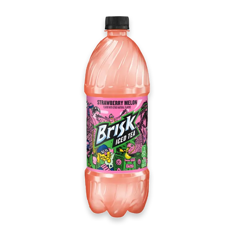 Brisk Strawberry Melon Iced Tea Bottle