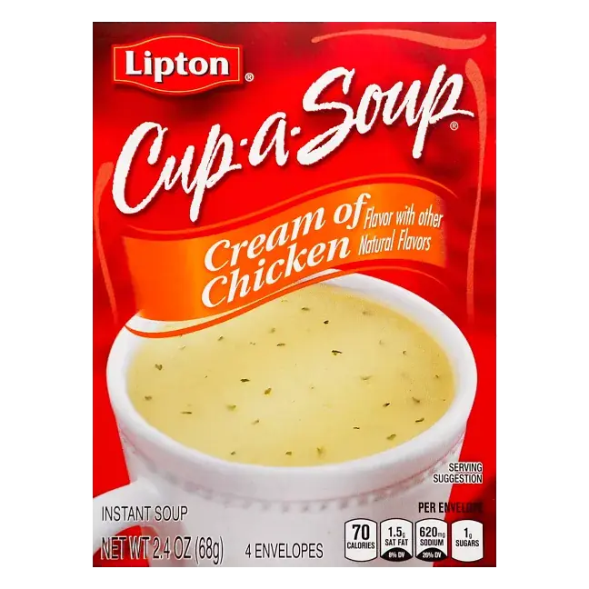 Cup-a-Soup Instant Soup, Cream of Chicken