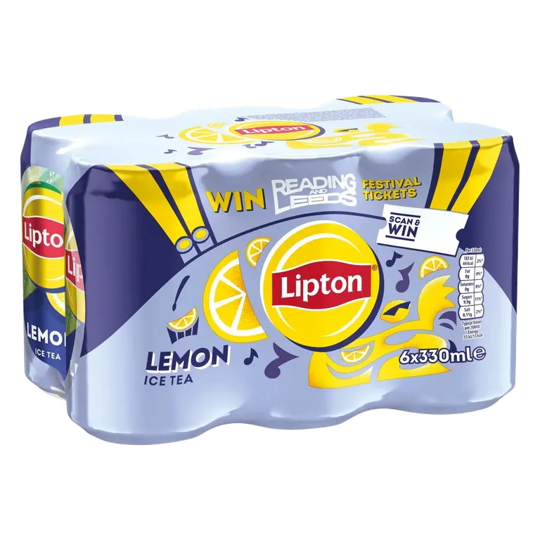 Lemon Iced Tea Cans 6 x 330ml