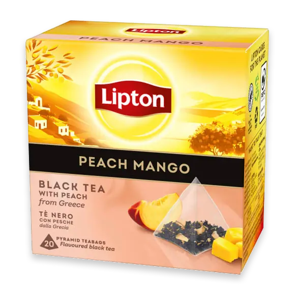 Peach Mango Black Tea Pyramid