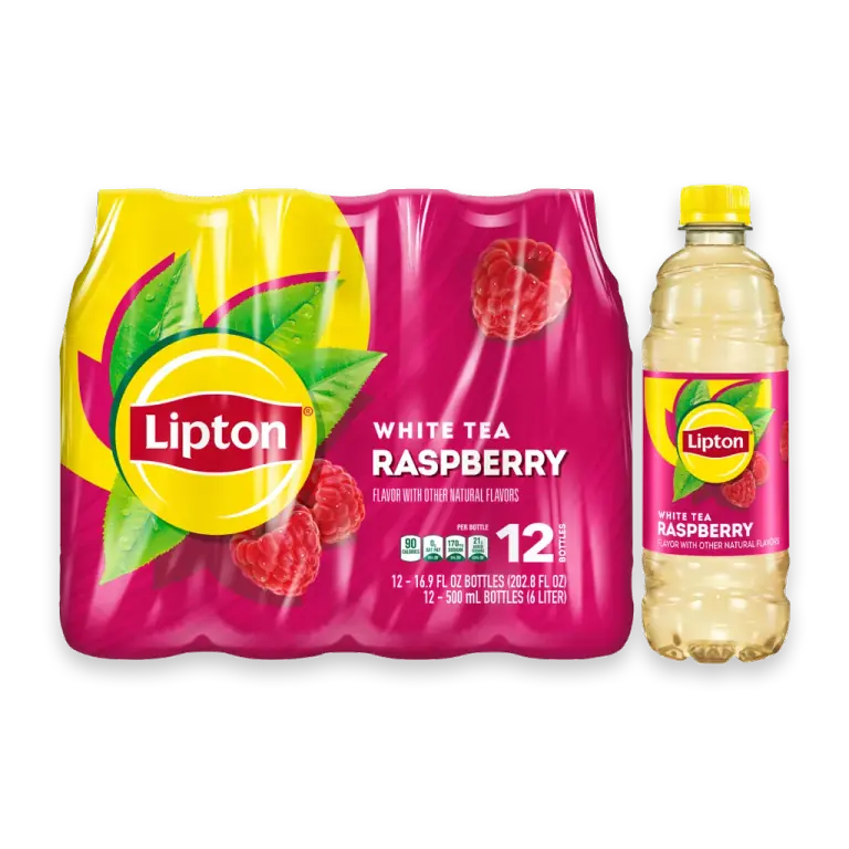Raspberry White Iced Tea Multipack Bottles