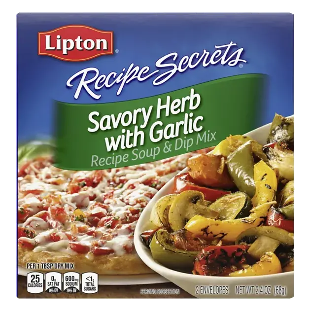 Recipe Secrets Savory Herb with Garlic Recipe Soup & Dip Mix