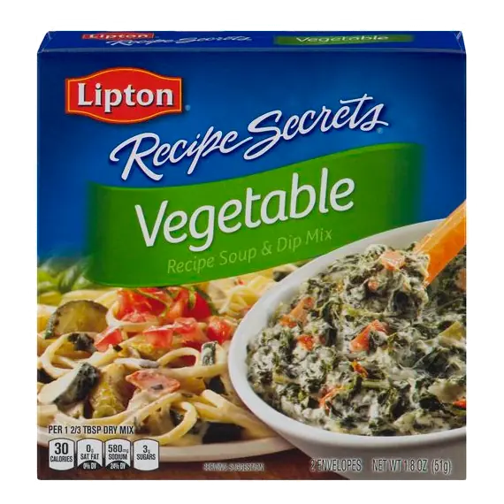Lipton Recipe Secrets Vegetable Soup & Dip Mix - 2 ct
