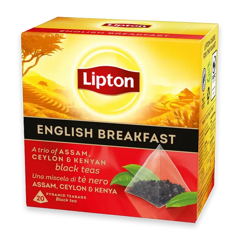Te Svart English Breakfast Pyramid 20p