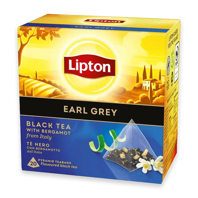 Te Svart RIch Earl Grey Pyramid 20p