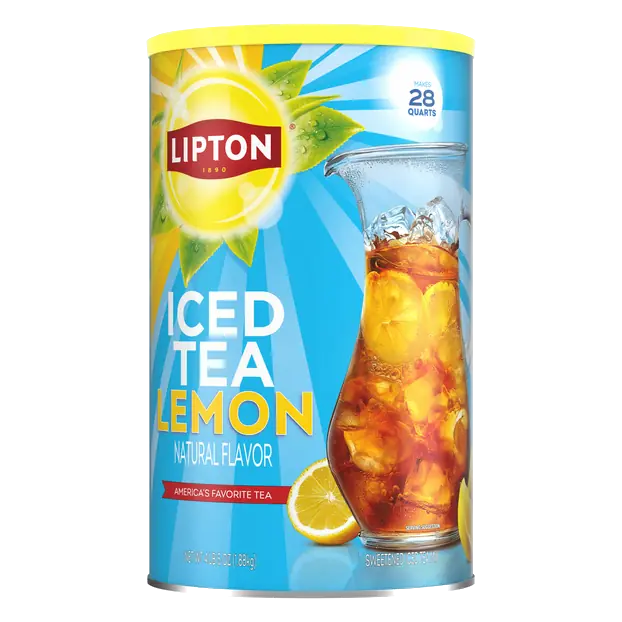 Lipton Lemon Flavored Iced Tea Mix