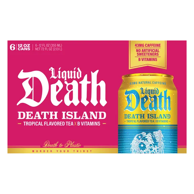 Death Island Tropical Flavored Tea - 6 pk