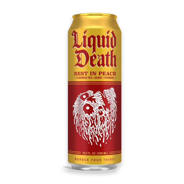 , Rest in Peach Iced Tea, Peach Flavored Back Tea