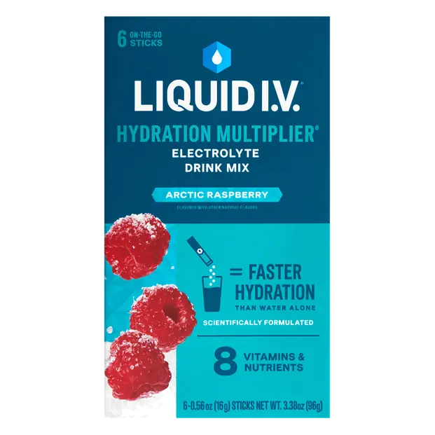Artic Raspberry Electrolyte Drink Mix - 6 ct