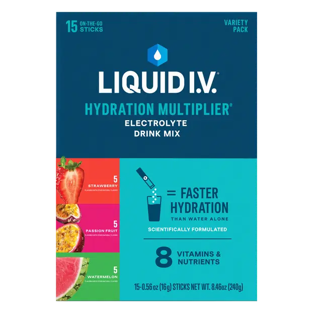 Electrolyte Drink Mix Variety Pack - 15 ct
