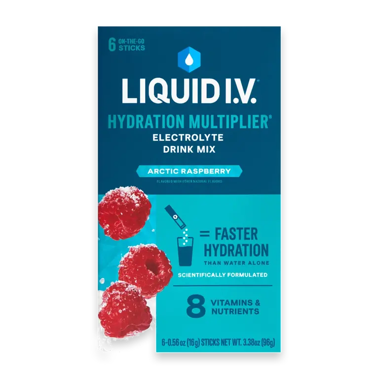 Hydration Multiplier Electrolyte Arctic Raspberry Drink Mix Packets