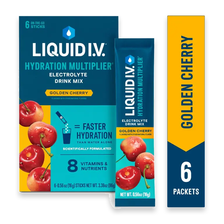 Hydration Multiplier Electrolytes Golden Cherry Drink Mix Packets