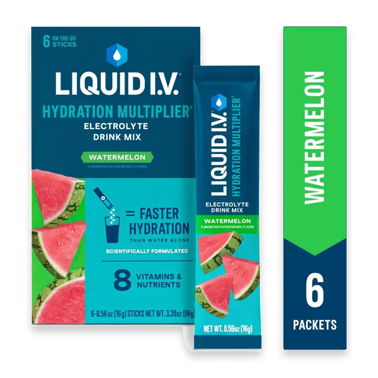 Hydration Multiplier Electrolytes Watermelon Drink Mix Packets