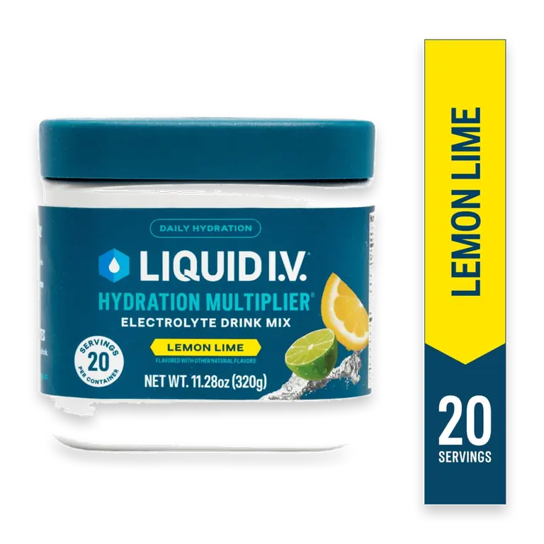 Hydration Multiplier Lemon Lime Electrolyte Drink Mix Multiserve Tub